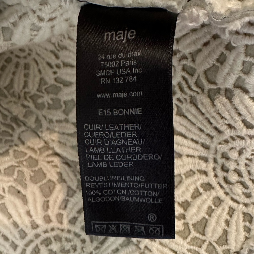 L—Maje jacket. - Picture 8 of 14